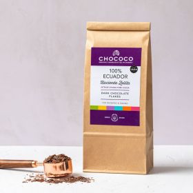 1kg 100% Ecuador origin Single Estate Hot Chocolate Flakes (vf)