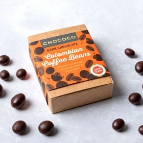 Colombian Coffee Beans in Dark Chocolate (vf)