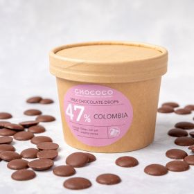 47% Colombia Origin Milk Chocolate Drops 