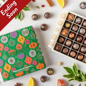 Dark Chocolate  Vegan  Advent Calendar Selection Box (vf) 