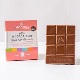 65% Madagascar Origin Mega Milk Chocolate Bar