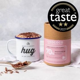 Chococo Mug to Hug & Hot Chocolate Flakes Gift Set