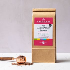 1kg 70% Madagascar origin Hot Chocolate Flakes (vf)