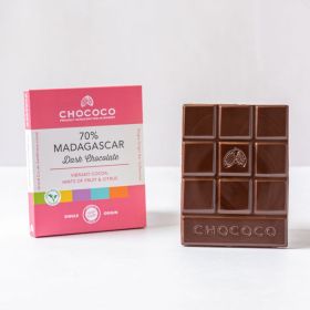 70% Madagascar Origin Dark Chocolate Bar (vf)
