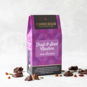 Fruit & Seed clusters by Chococo which are vegan friendly 