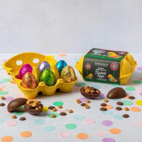 Giant Easter Chocolate Wooden Hamper Box