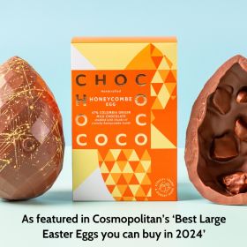 Giant Milk Chocolate Honeycombe Easter Egg - 400g