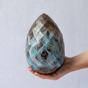 Giant Dark Chocolate Ocean Easter Egg (vf) - 400g