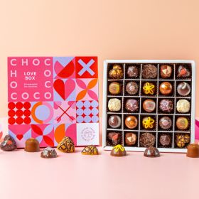 Valentine’s Large Fresh Box of 25 Chocolates
