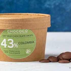 Oat M!lk Chocolate Drops - 43% Colombia (vf)