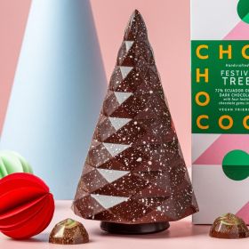Dark Chocolate Christmas Tree (vf)