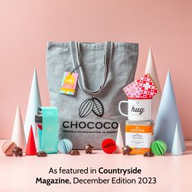 Milk Hot Chocolate Festive Hamper Bag