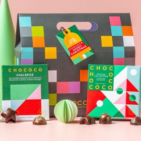 Plant-based Festive Chocolate Gift Bag (vf)