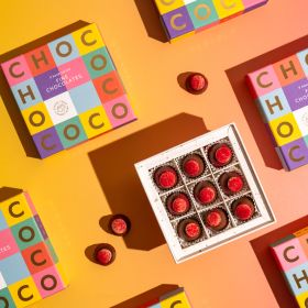 Box of Cream Tea Chocolates