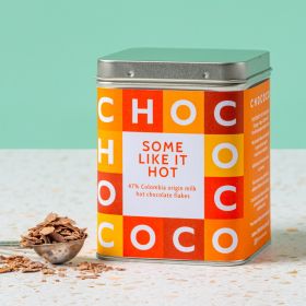 47% Colombia origin Milk Hot Chocolate Flakes Tin
