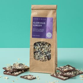 Dark Chocolate Glorious Ginger Slabs (vf)