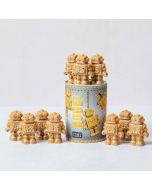 Capsule of Gold Chocolate Robots