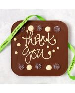 "Thank You" giant milk chocolate bar
