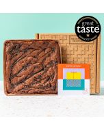 Dorset Sea Salt Caramel Chocolate Letterbox Brownie