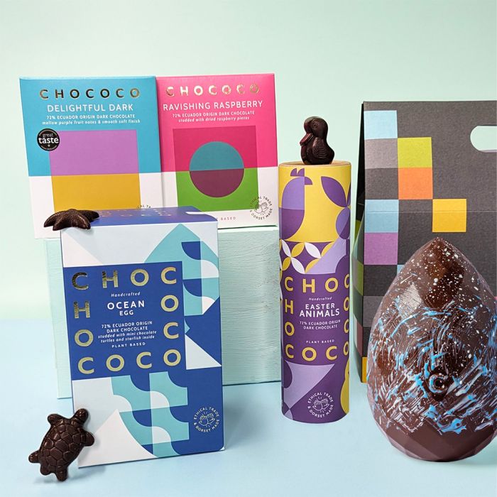 Dark Chocolate Ocean Egg Gift Set (vf)