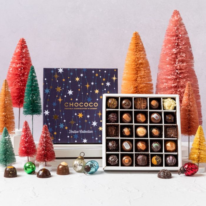 Large Festive Collection of 25 chocolates