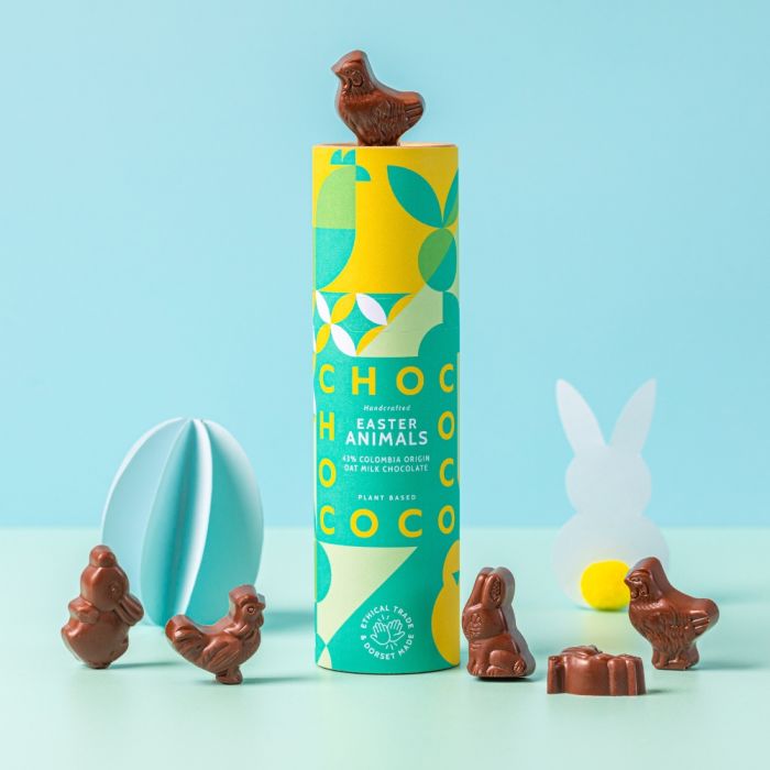 Oat M!lk Chocolate Easter Shapes Tube (vf)