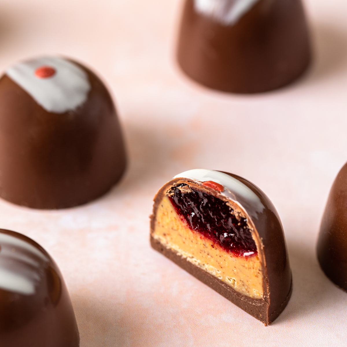 Cherry Bakewell - chocolate of the month for May