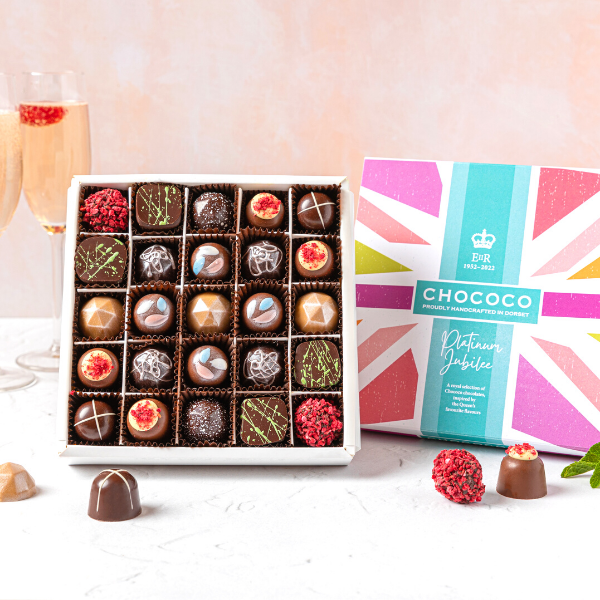 Celebrate the Jubilee with chocolates fit for a Queen with our Limited Edition Jubilee Collection Box