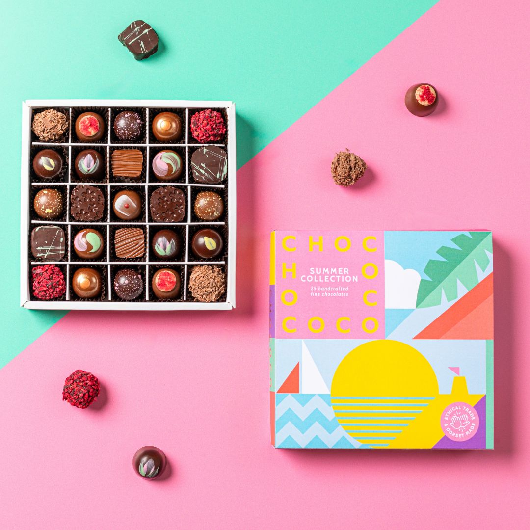 Summer Collection Chocolate Box