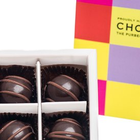 Chococo Salt Sweet Smoke salted caramel chocolates win 4/5 Stars in OFM taste test