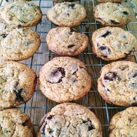 Enjoy making our simple Chocolate Chunk Cookie Recipe on these snow days!