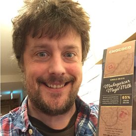 Devon blogger Chris McGuire reviews our 65% Mega Milk Easter Egg
