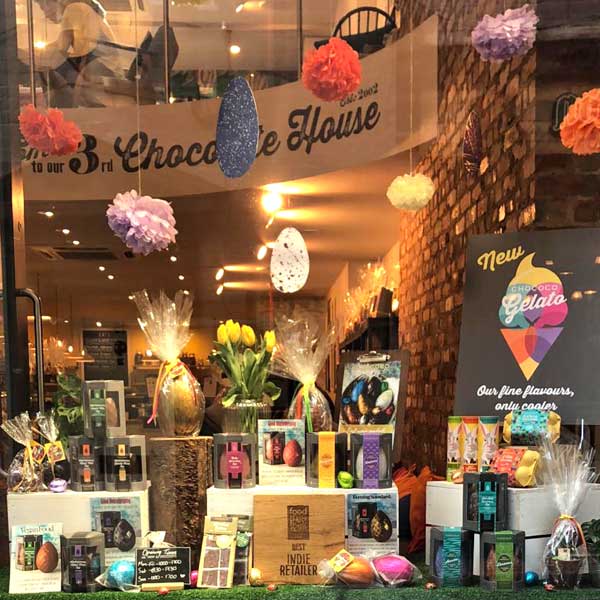 Our Chocolate Houses are open as normal on Good Friday & every day over Easter