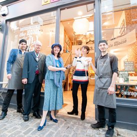 The Lord Mayor of Exeter officially opens our Exeter Chocolate House