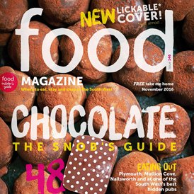 Food Magazine Nov 16 issue features Chococo co-founder Claire in their Snob's Guide to Chocolate