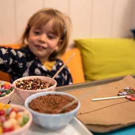 Make a chocolate lolly at our Exeter & Horsham Chocolate Houses over the summer holidays