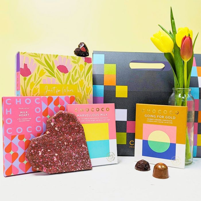 Handcrafted chocolate gifts to make mum smile