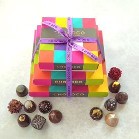The Independent rate our Cascade of 50 chocolates their 'Best Buy' in their review of the best luxury chocolate boxes