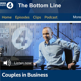 Co-founders Claire & Andy Burnet appear on Radio 4's 'The Bottom Line' with Evan Davis on 21st November
