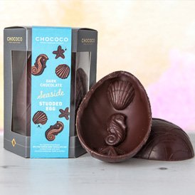 Our new Dark Chocolate Seaside Egg is one of the best dairy-free Easter eggs for 2017 according to Hello!