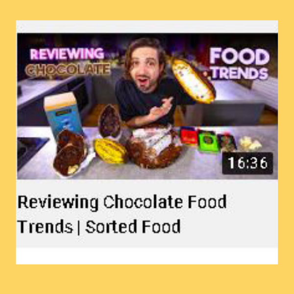 Chococo eggs star in the latest SortedFood Youtube video!