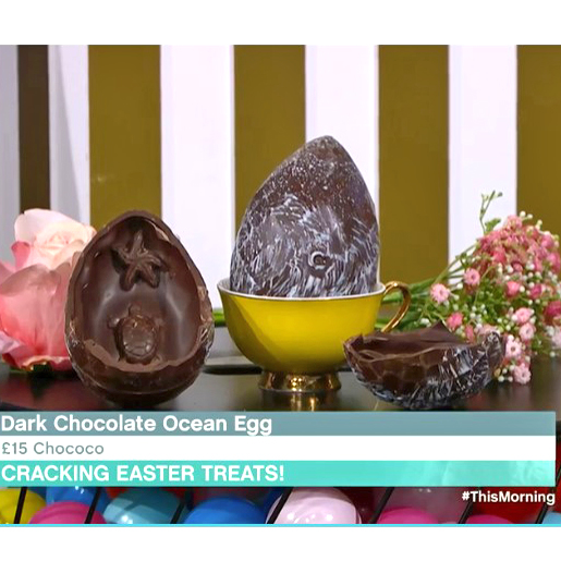 ITV's 'This Morning' featured our Dark Ocean Egg this morning!