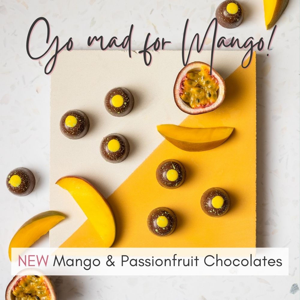 Discover our new Mango & Passionfruit chocolate