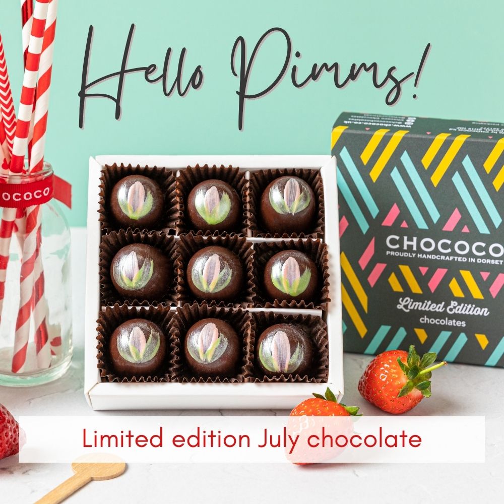 Pimms Chocolate for July