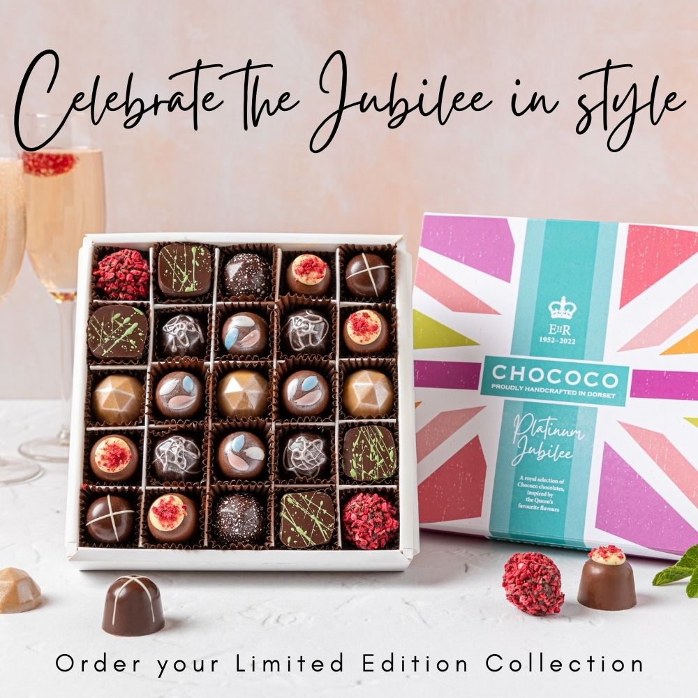 Celebrate the Platinum Jubilee in style with our limited edition chocolates