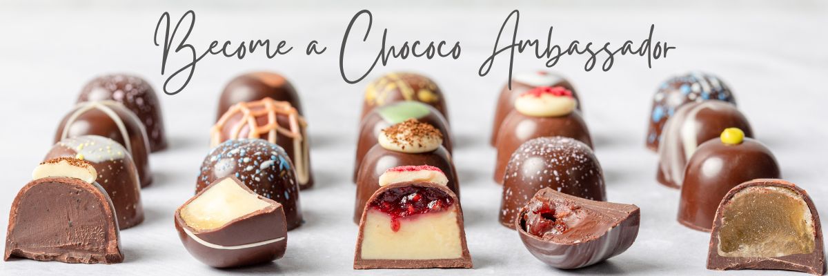 Become an affiliate with chocolate handcrafted truffles